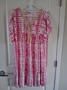 Italian Summer Dress Large